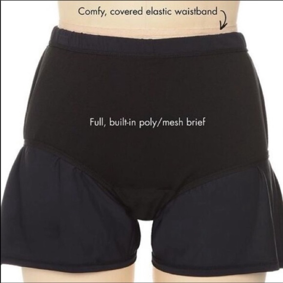 Black swim shorts - Picture 3 of 6